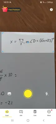 Camera Math android App screenshot 8